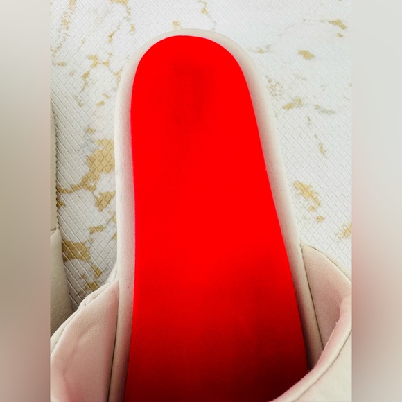 ADIDAS Y-3 YOHJI YAMAMOTO Slide Bliss Cream and Red Men’s Sandals - Picture 4 of 10